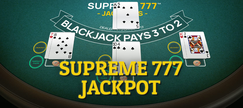 Supreme 777 Jackpot Blackjack